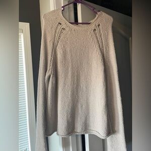 Cozy Cream Knit Sweater